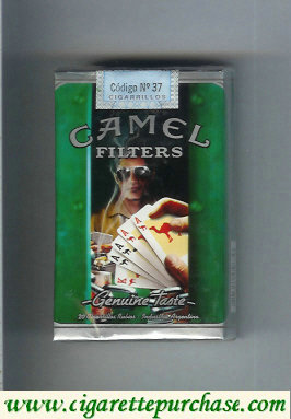 Camel collection version Genuine Taste Filters Genuine Nights cigarettes soft box
